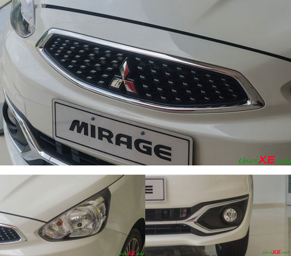 Bảng giá xe Mitsubishi Mirage mới cập nhật