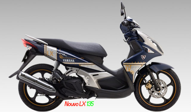 Nét độc đáo về thiết kế và động cơ của xe máy Yamaha LX 135cc