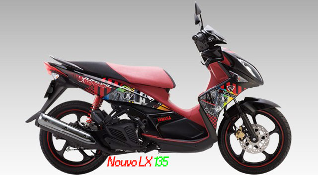Xe Yamaha Nouvo LX FI giúp tiết kiệm xăng