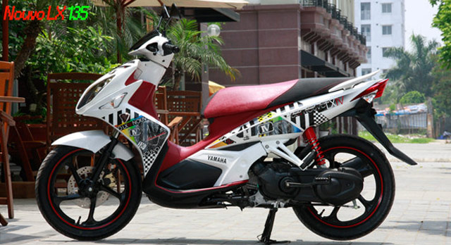 Nét độc đáo về thiết kế và động cơ của xe máy Yamaha LX 135cc