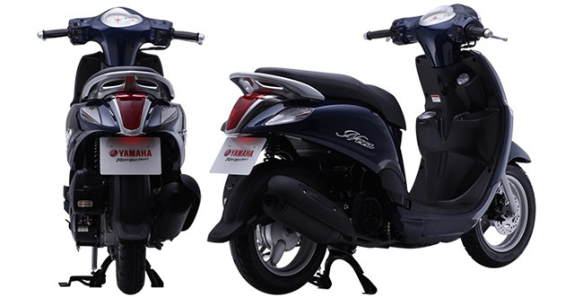 Ra mắt xe máy Yamaha Nozza Limited màu đen