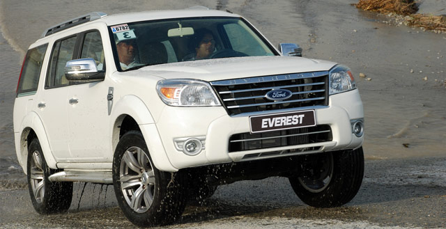 Bảng giá xe ô tô Everest XLT 2WD của Ford