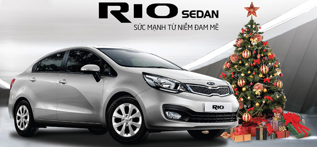 Bảng giá xe ô tô Rio Sedan AT của Kia