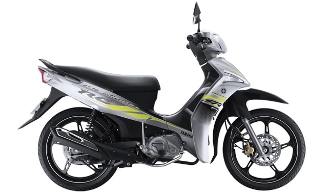 Xe máy Yamaha Sirius màu trắng phổ biến nhất trong số các màu
