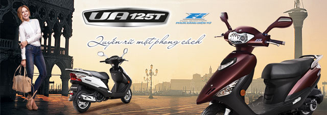 Bảng giá xe UA125-T mới của Suzuki