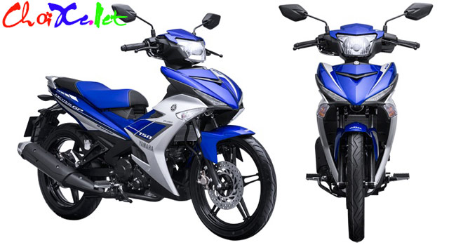 Xe Yamaha Exciter xanh trắng phiên bản 2015
