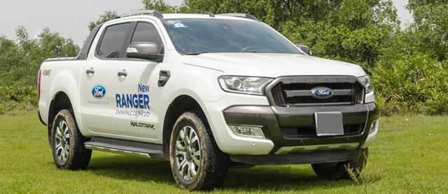 Bảng giá xe ô tô Ford Ranger Wildtrak mới Update