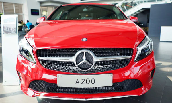 Bảng giá xe Mercedes A200 mới cập nhật