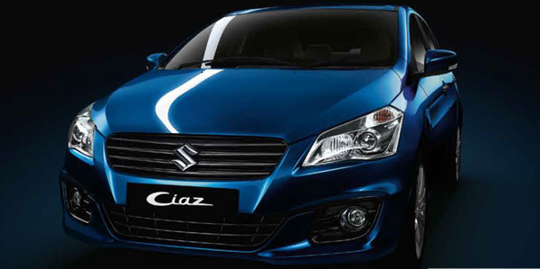 Bảng giá xe Suzuki Ciaz cập nhật mới nhất