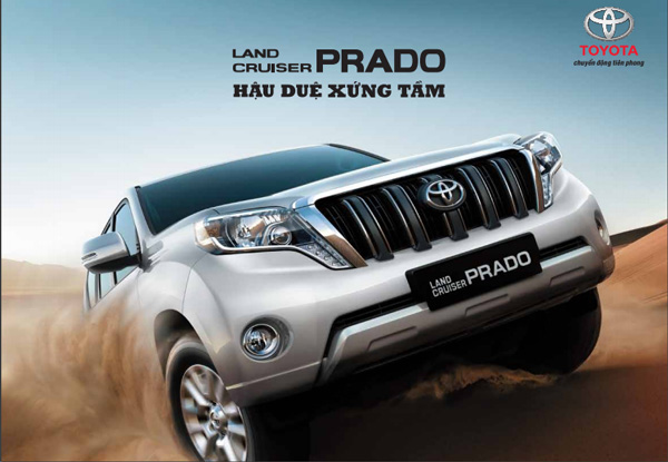 Bảng giá xe Toyota Land Cruiser Prado mới cập nhật