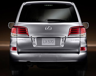 Bảng giá xe ô tô LX570 của Lexus