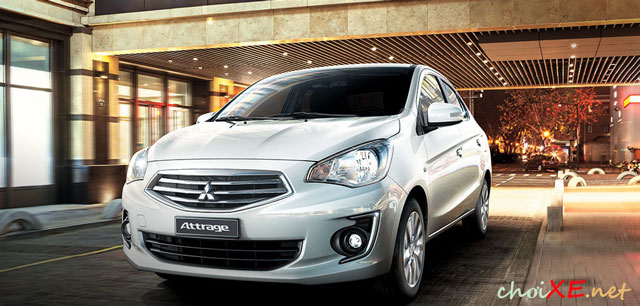 Bảng giá xe Mitsubishi Attrage mới cập nhật