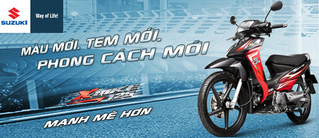 Xbike Suzuki 125cc  Đinh Sơn Huynh  MBN5098  0934160268