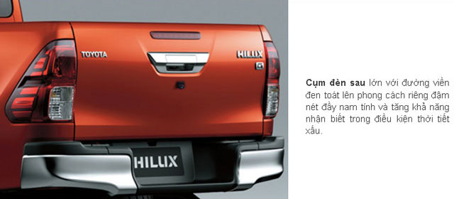 Bảng giá xe Toyota Hilux mới cập nhật