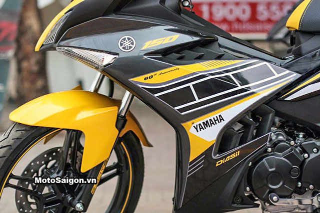 Phiên bản Exciter 150cc kỷ niệm 60 năm thành lập Yamaha Motor đã có tại Việt Nam